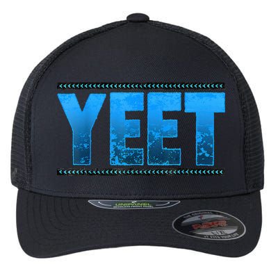 Vintage Yeet Apparel Saying Flexfit Unipanel Trucker Cap