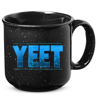 Vintage Yeet Apparel Saying 15oz Campfire Ceramic Mug
