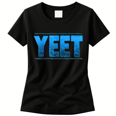 Vintage Yeet Apparel Saying Womens T-Shirt