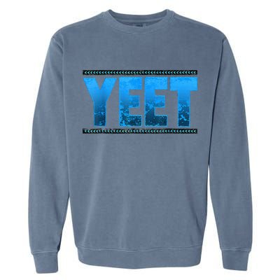 Vintage Yeet Apparel Saying Garment-Dyed Sweatshirt