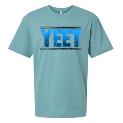 Vintage J.E.Y U.S.O Yeet Apparel Saying Sueded Cloud Jersey T-Shirt