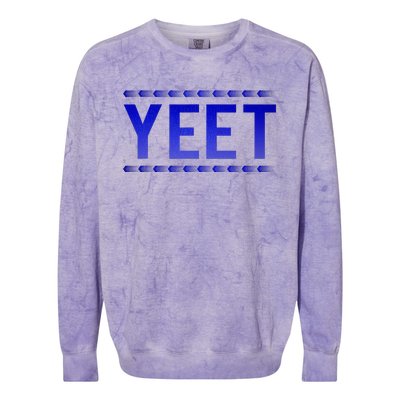 Vintage J.Ey U.So Yeet Saying Colorblast Crewneck Sweatshirt