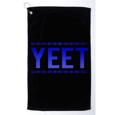 Vintage J.Ey U.So Yeet Saying Platinum Collection Golf Towel