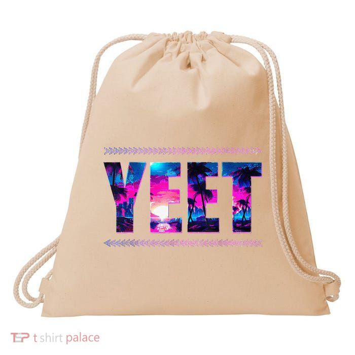 Vintage J.E.Y.U.S.O Yeet Apparel Saying Funny Drawstring Bag