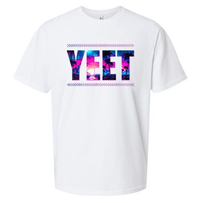 Vintage J.E.Y.U.S.O Yeet Apparel Saying Funny Sueded Cloud Jersey T-Shirt