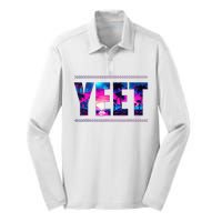 Vintage J.E.Y.U.S.O Yeet Apparel Saying Funny Silk Touch Performance Long Sleeve Polo