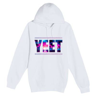 Vintage J.E.Y.U.S.O Yeet Apparel Saying Funny Premium Pullover Hoodie