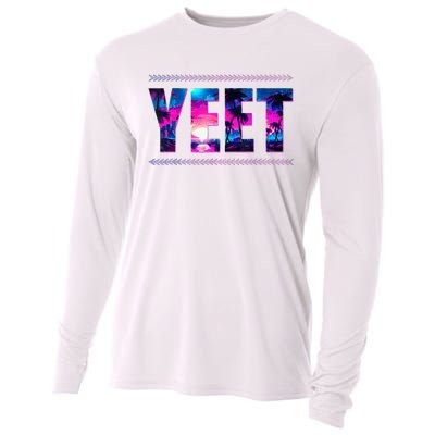 Vintage J.E.Y.U.S.O Yeet Apparel Saying Funny Cooling Performance Long Sleeve Crew