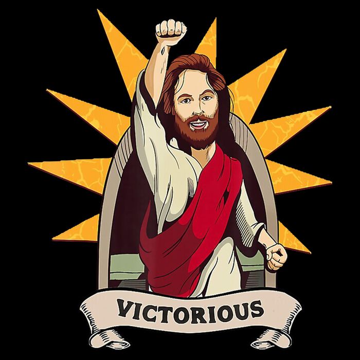 Victorious Jesus Cooling Performance Crew T-Shirt