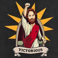 Victorious Jesus Adult Drive Performance Visor