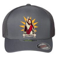 Victorious Jesus Flexfit Unipanel Trucker Cap
