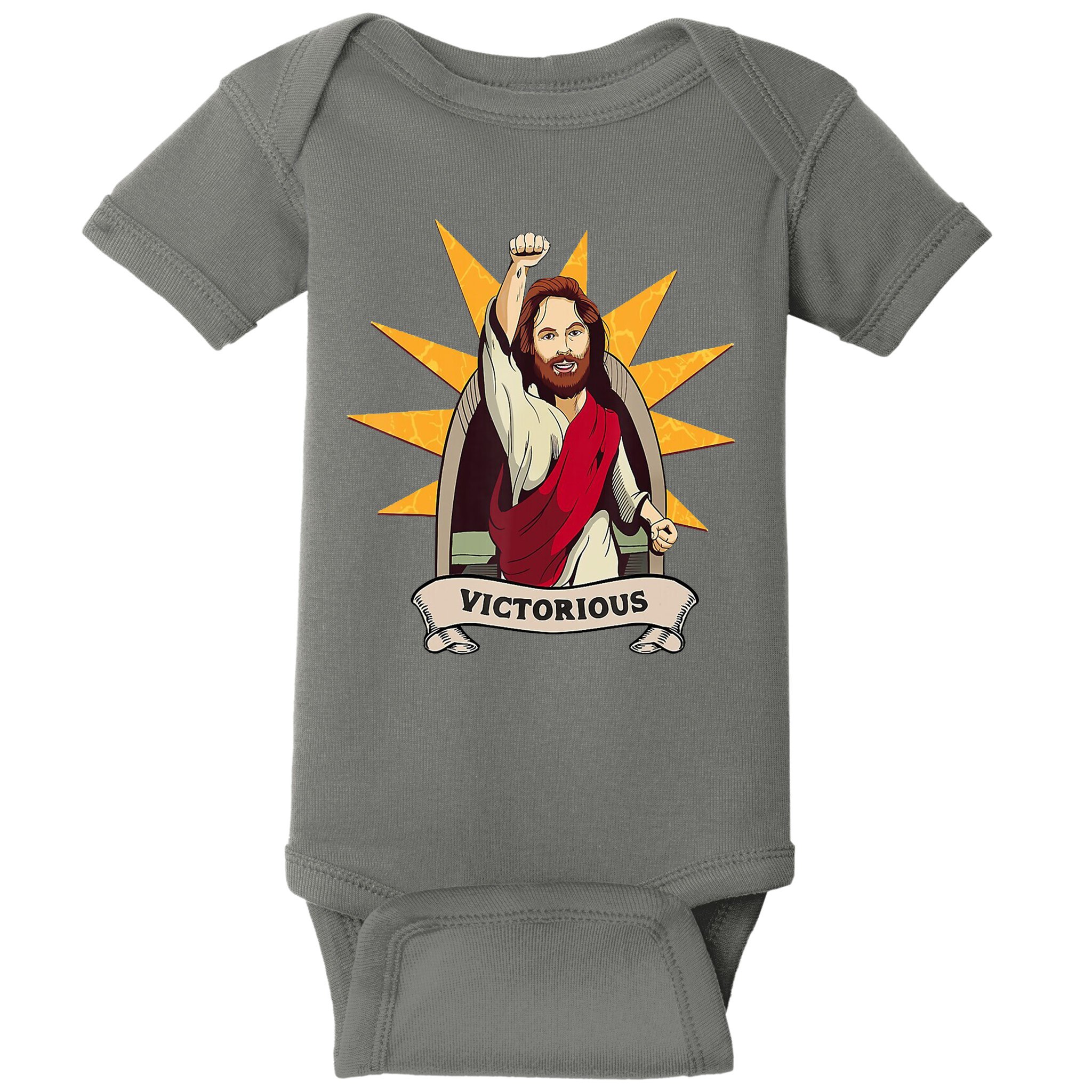 Victorious Jesus Baby Bodysuit