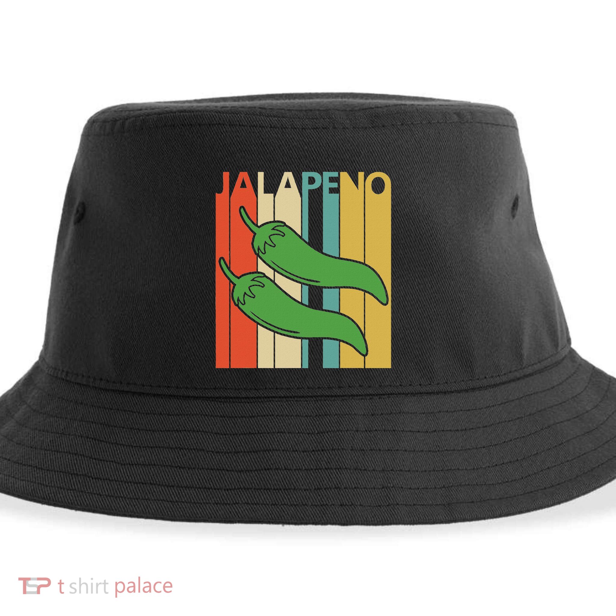 Vintage Jalapeno Sustainable Bucket Hat