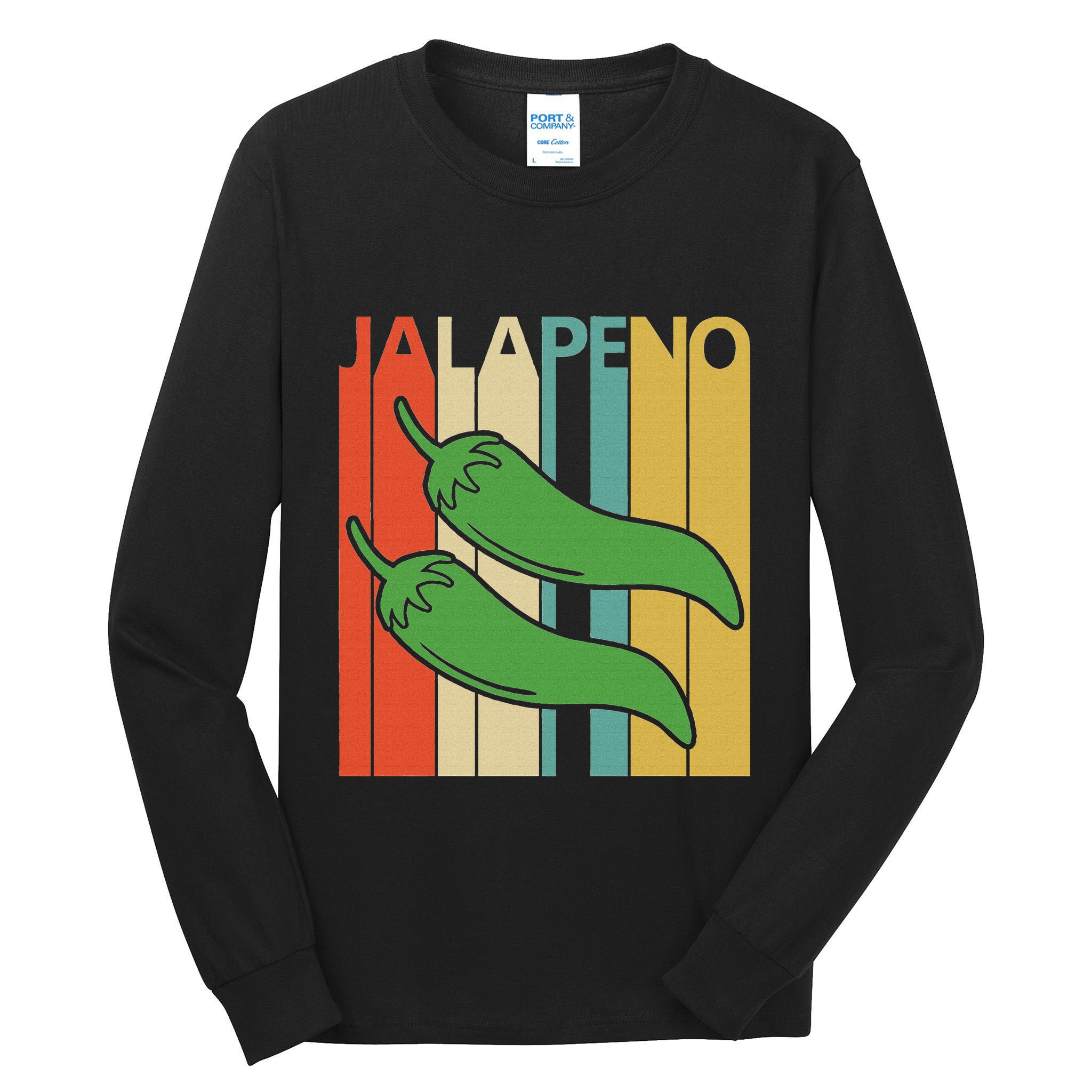Vintage Jalapeno Tall Long Sleeve T-Shirt