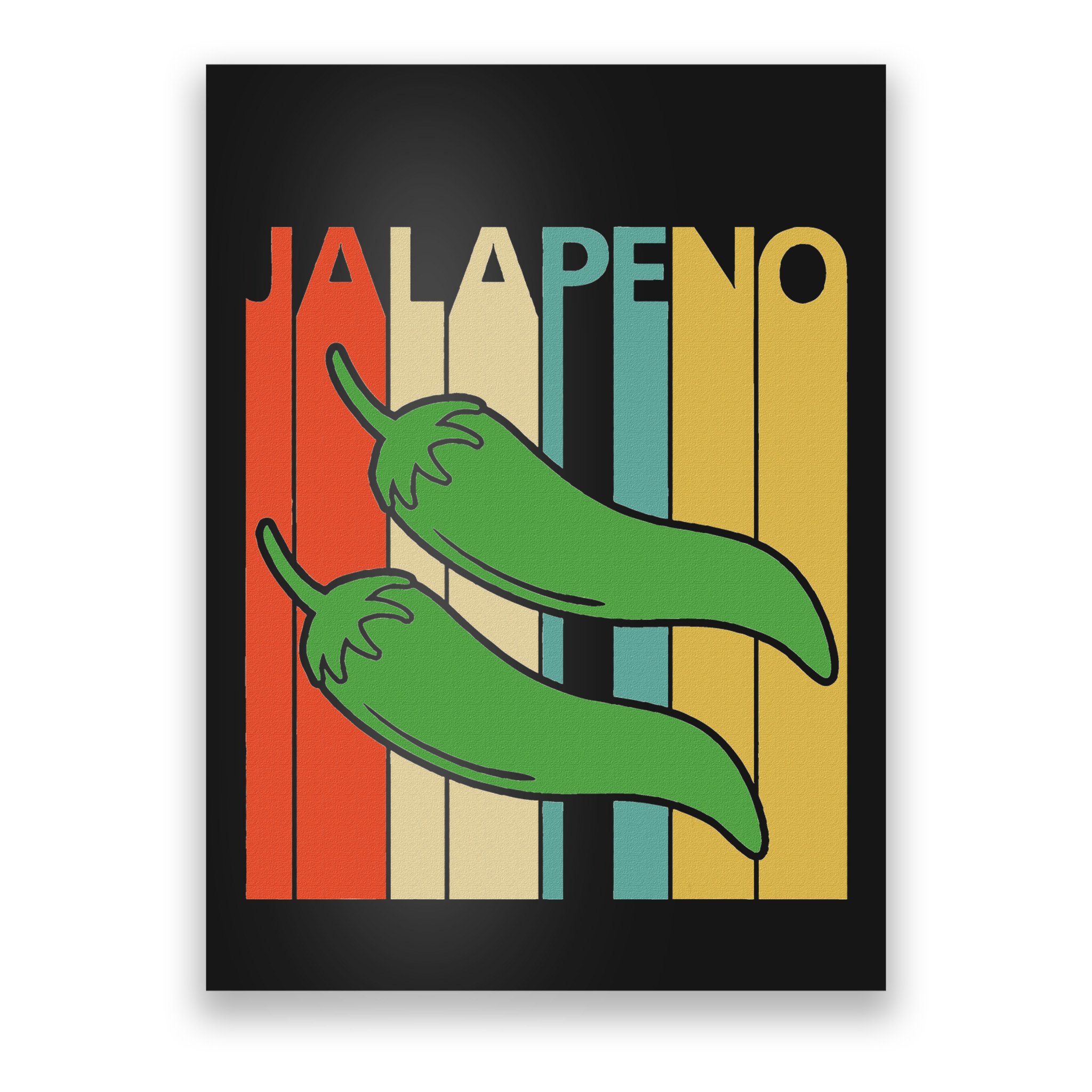 Vintage Jalapeno Poster