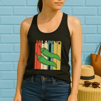 Vintage Jalapeno Womens Tank Top