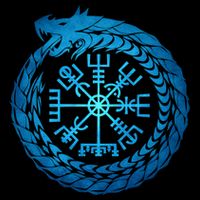 Vegvisir Jormungandr World Serpent Doggie Tank