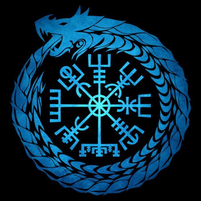 Vegvisir Jormungandr World Serpent Doggie Tank