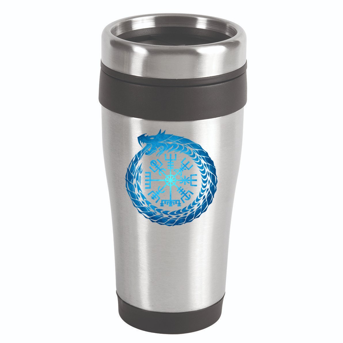 Vegvisir Jormungandr World Serpent 16oz Travel Tumbler