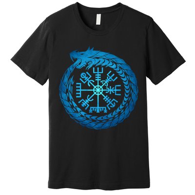 Vegvisir Jormungandr World Serpent Premium T-Shirt