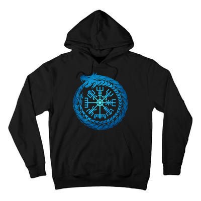 Vegvisir Jormungandr World Serpent Tall Hoodie