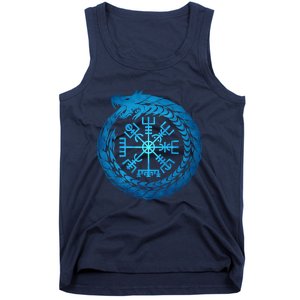 Vegvisir Jormungandr World Serpent Tank Top