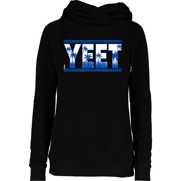 Vintage Jey Yeet Apparel Saying Funny Womens Funnel Neck Pullover Hood