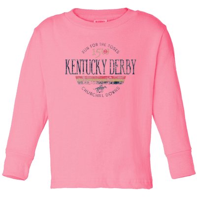 Vintage Kentucky 150th Toddler Long Sleeve Shirt