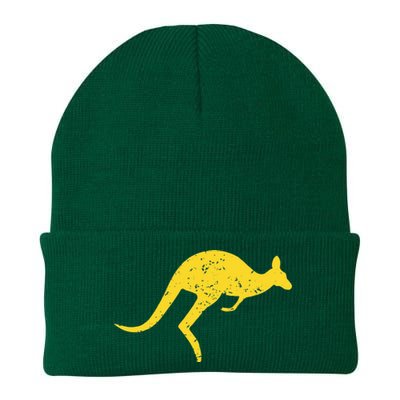 Vintage Kangaroo Australia Aussie Roo Kangaroo Knit Cap Winter Beanie