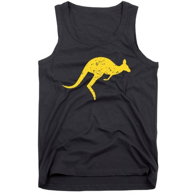 Vintage Kangaroo Australia Aussie Roo Kangaroo Tank Top