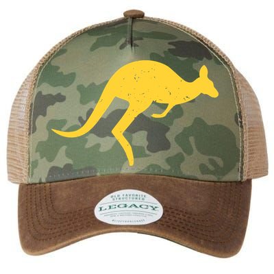Vintage Kangaroo Australia Aussie Roo Kangaroo Pullover Hoodie Legacy Tie Dye Trucker Hat