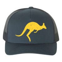 Vintage Kangaroo Australia Aussie Roo Kangaroo Pullover Hoodie Yupoong Adult 5-Panel Trucker Hat