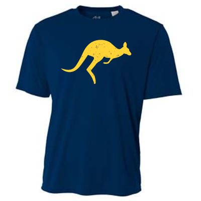 Vintage Kangaroo Australia Aussie Roo Kangaroo Pullover Hoodie Cooling Performance Crew T-Shirt