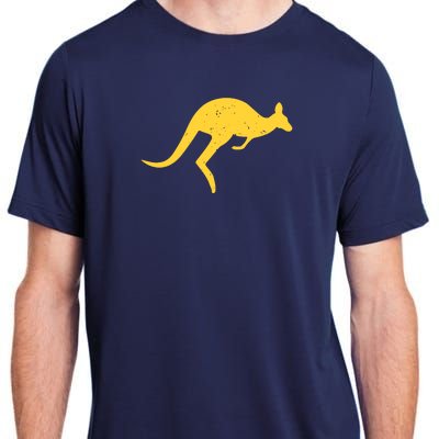 Vintage Kangaroo Australia Aussie Roo Kangaroo Pullover Hoodie Adult ChromaSoft Performance T-Shirt