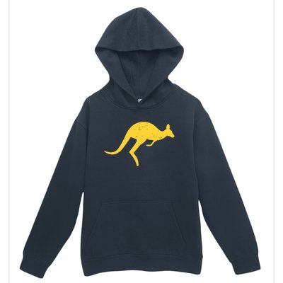 Vintage Kangaroo Australia Aussie Roo Kangaroo Pullover Hoodie Urban Pullover Hoodie