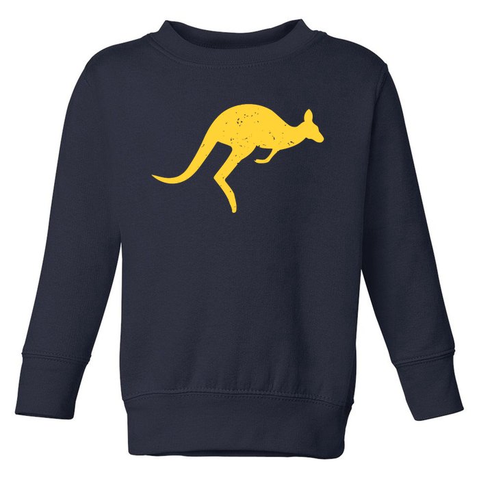 Vintage Kangaroo Australia Aussie Roo Kangaroo Pullover Hoodie Toddler Sweatshirt