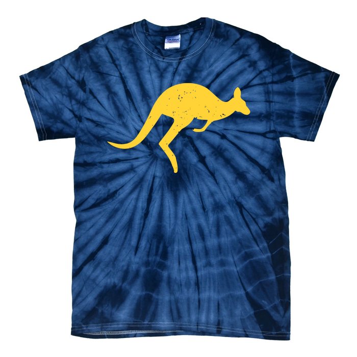 Vintage Kangaroo Australia Aussie Roo Kangaroo Pullover Hoodie Tie-Dye T-Shirt