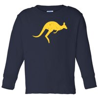 Vintage Kangaroo Australia Aussie Roo Kangaroo Pullover Hoodie Toddler Long Sleeve Shirt