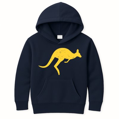 Vintage Kangaroo Australia Aussie Roo Kangaroo Pullover Hoodie Kids Hoodie