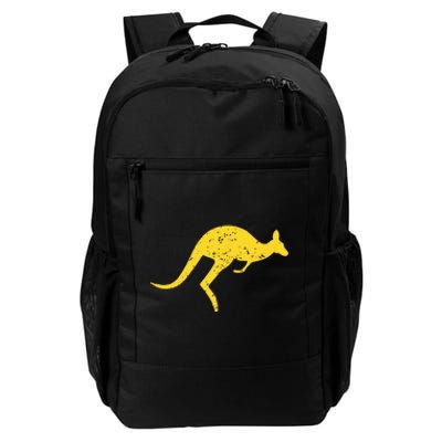 Vintage Kangaroo Australia Aussie Roo Kangaroo Daily Commute Backpack