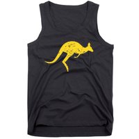 Vintage Kangaroo Australia Aussie Roo Kangaroo Tank Top