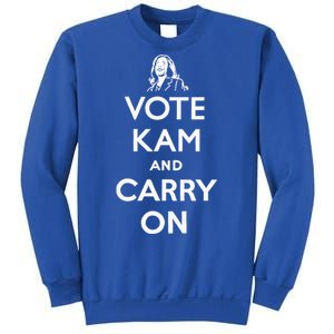 Vote Kam And Carry On Vote Kamala Harris Sweatshirt