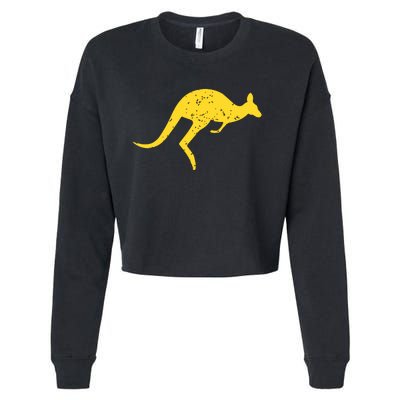 Vintage Kangaroo Australia Shirts Aussie Roo Kangaroo Cropped Pullover Crew