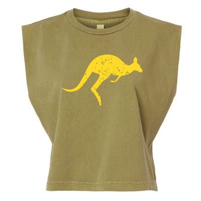 Vintage Kangaroo Australia Shirts Aussie Roo Kangaroo Garment-Dyed Women's Muscle Tee