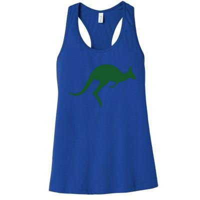 Vintage Kangaroo Australia Shirts Aussie Roo Kangaroo Women's Racerback Tank