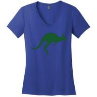 Vintage Kangaroo Australia Shirts Aussie Roo Kangaroo Women's V-Neck T-Shirt