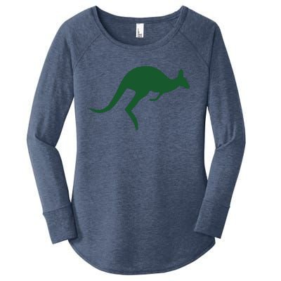 Vintage Kangaroo Australia Shirts Aussie Roo Kangaroo Women's Perfect Tri Tunic Long Sleeve Shirt