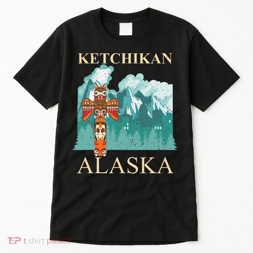 Vintage Ketchikan Alaska Native American Indian Tall T-Shirt