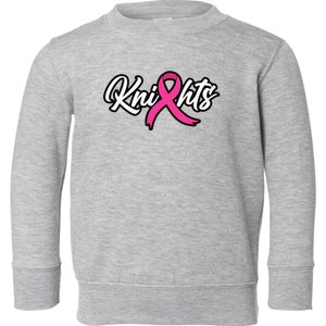 Vcs Knights Breast Cancer Awareness Toddler Sweatshirt