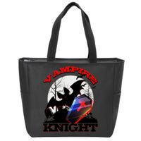 Vampire Knight Blank Lined Journal To Write In Ruled Writing Notebook Zip Tote Bag